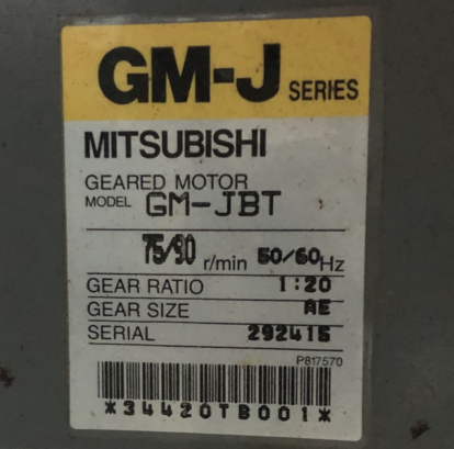 MITSUBISHI日本三菱减速机GM-J2BT-...